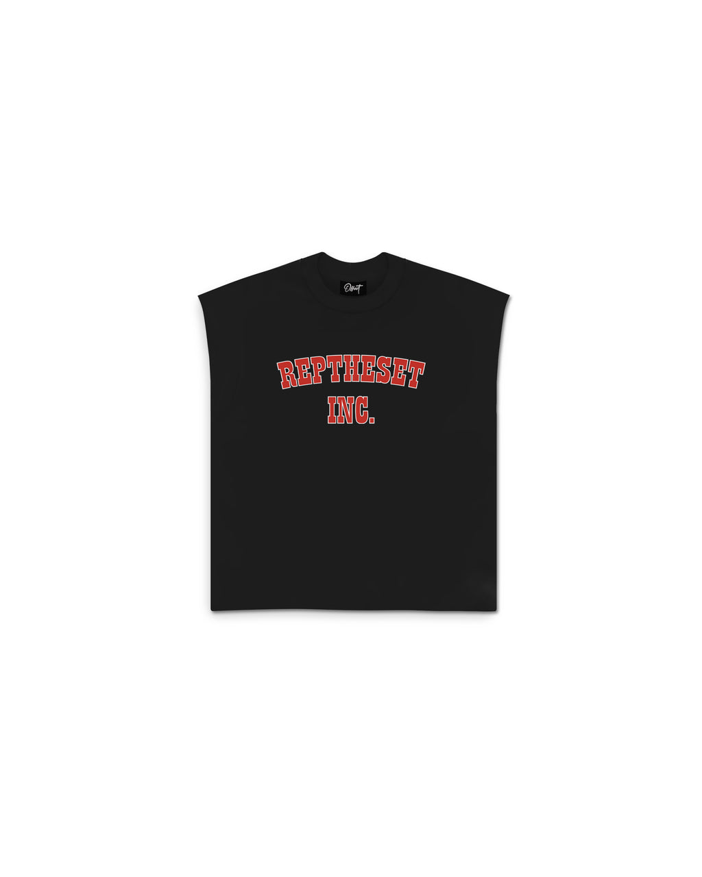 RTS Inc Cut Sleeve Top (Black)