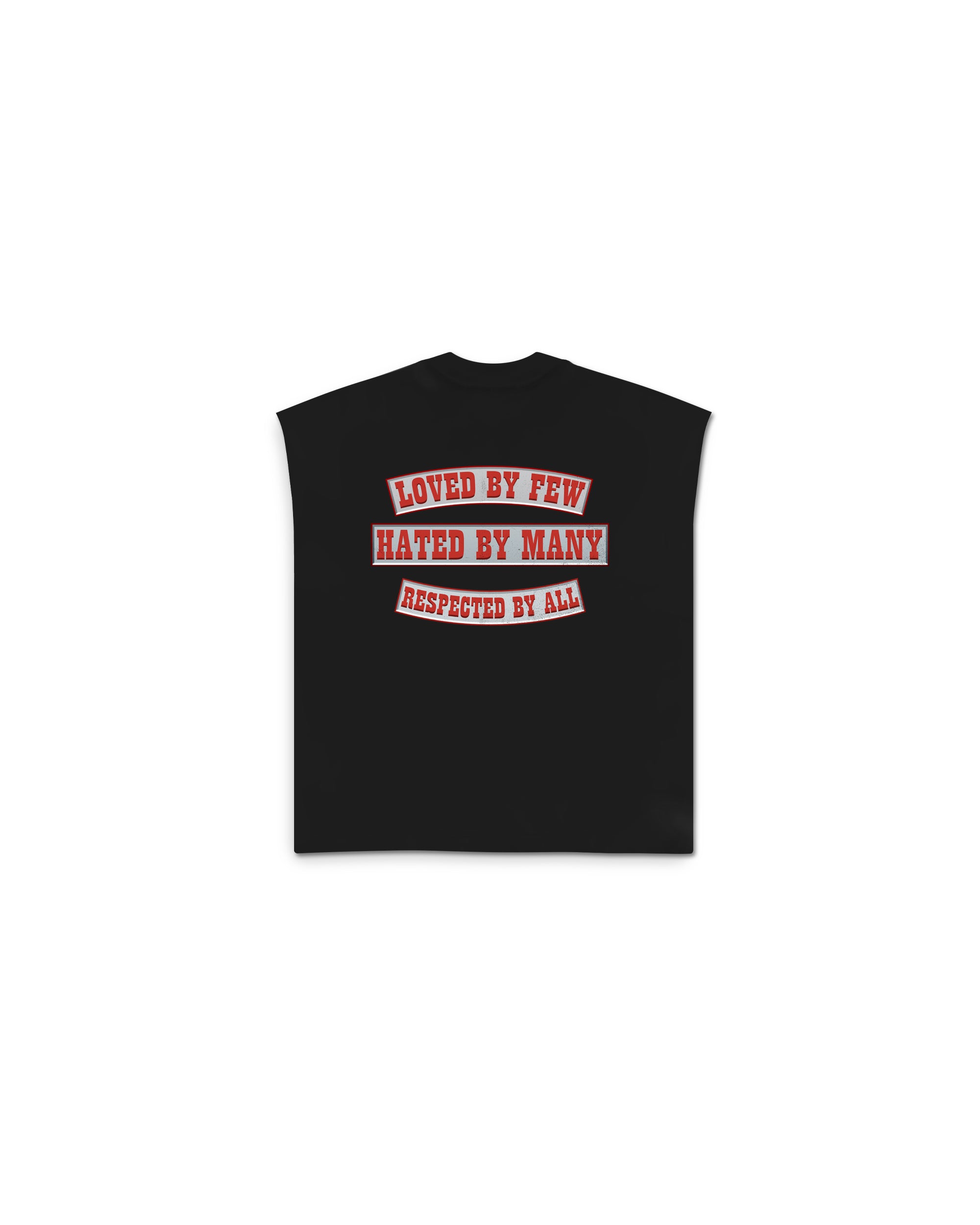 RTS Inc Cut Sleeve Top (Black)