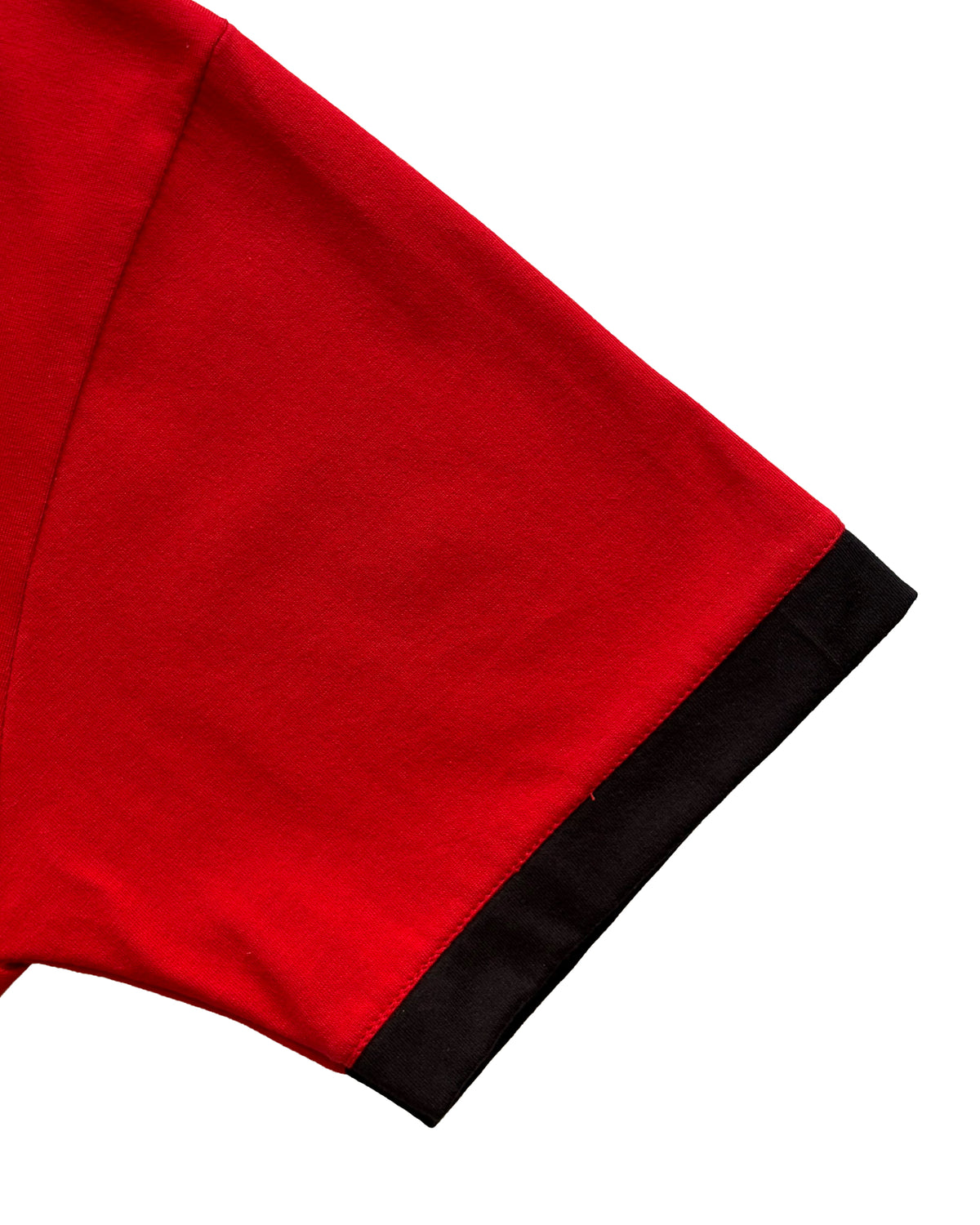 RTS Lava Ringer Cropped Tee (Red)
