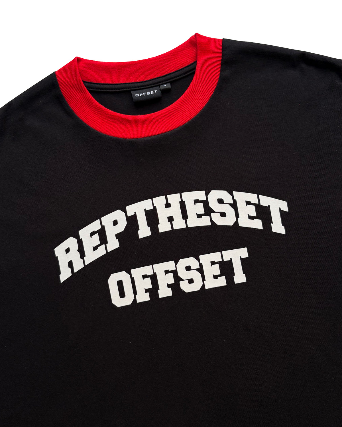 RTS Obsidian Ringer Cropped Tee (Black)