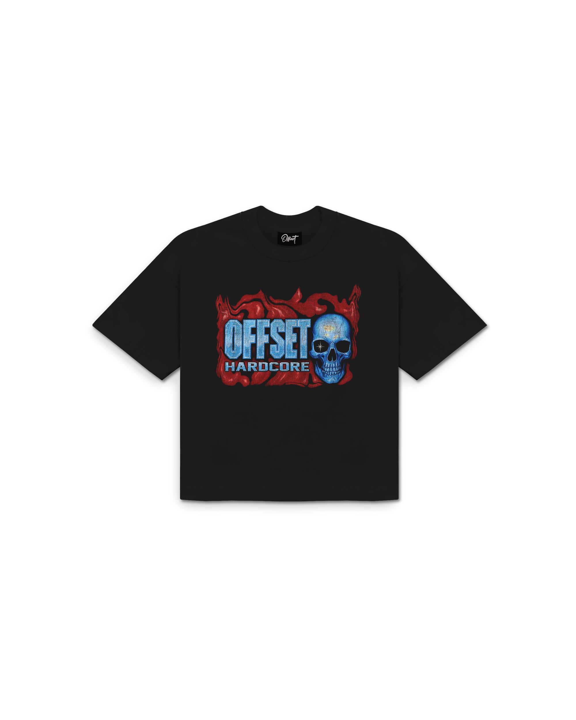 Whoop Ass Cropped Tee (Black)