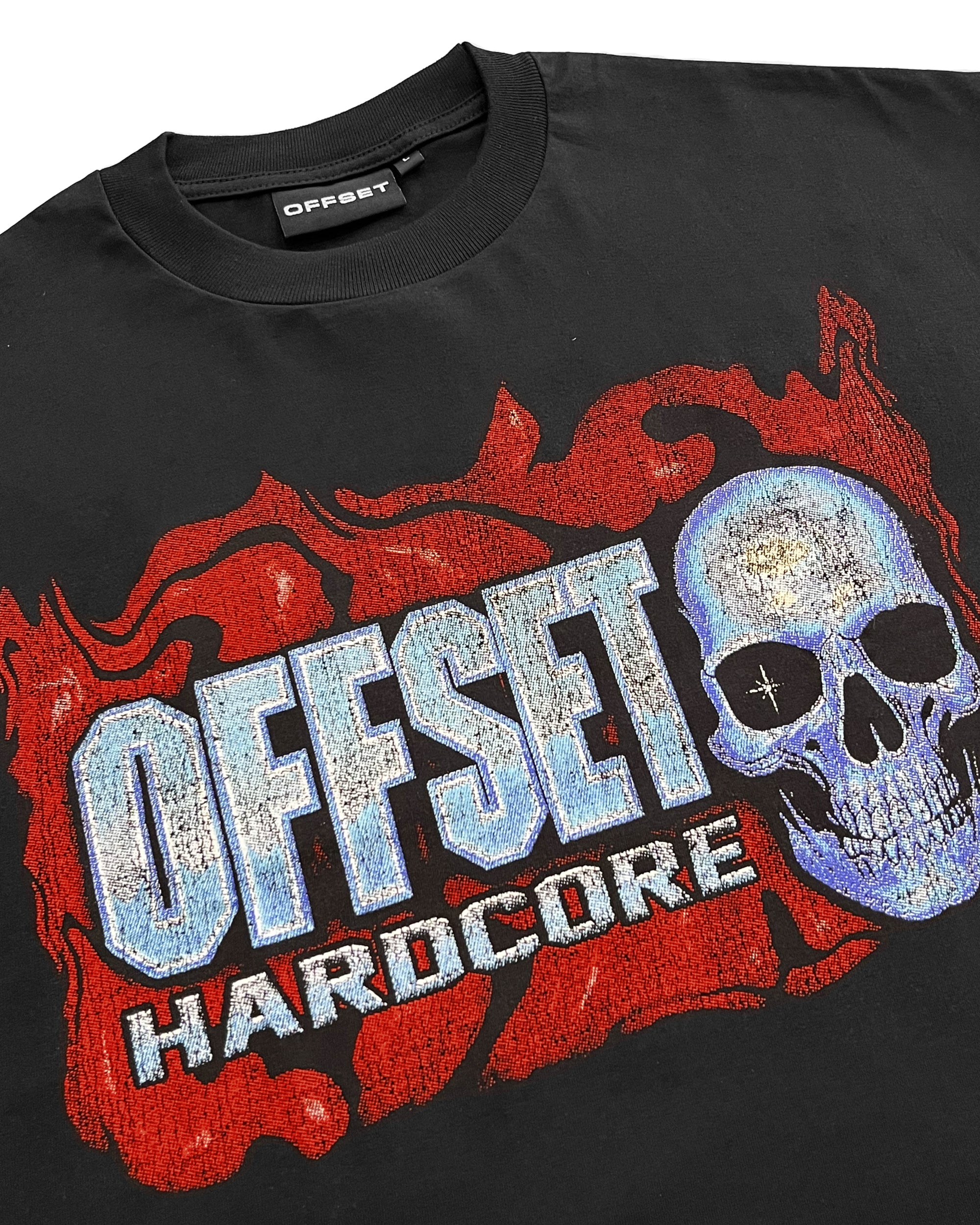 Whoop Ass Cropped Tee (Black)