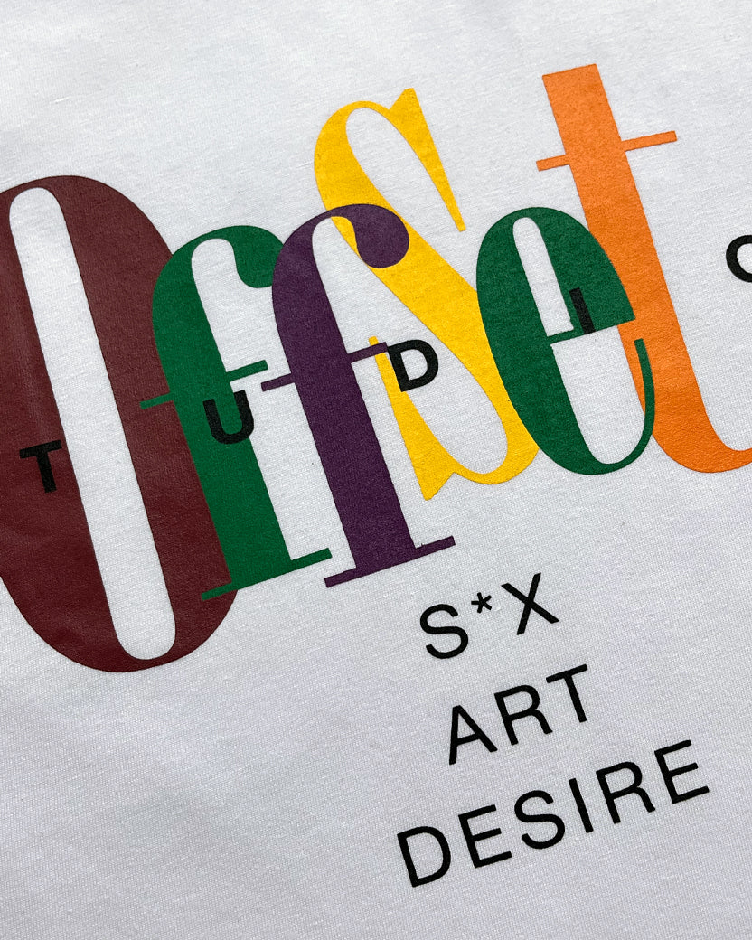 Sad Studios Cropped Tee (White)