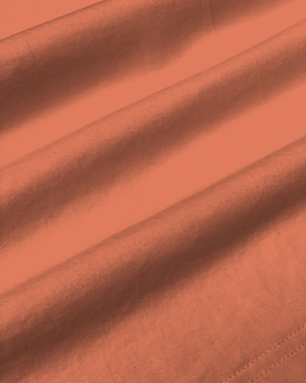 Basic Cropped Pocket Tee S/S (Salmon)