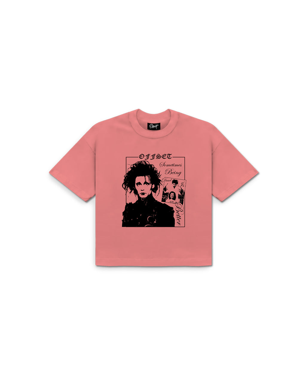 Scissorhands Cropped Tee (Pink)
