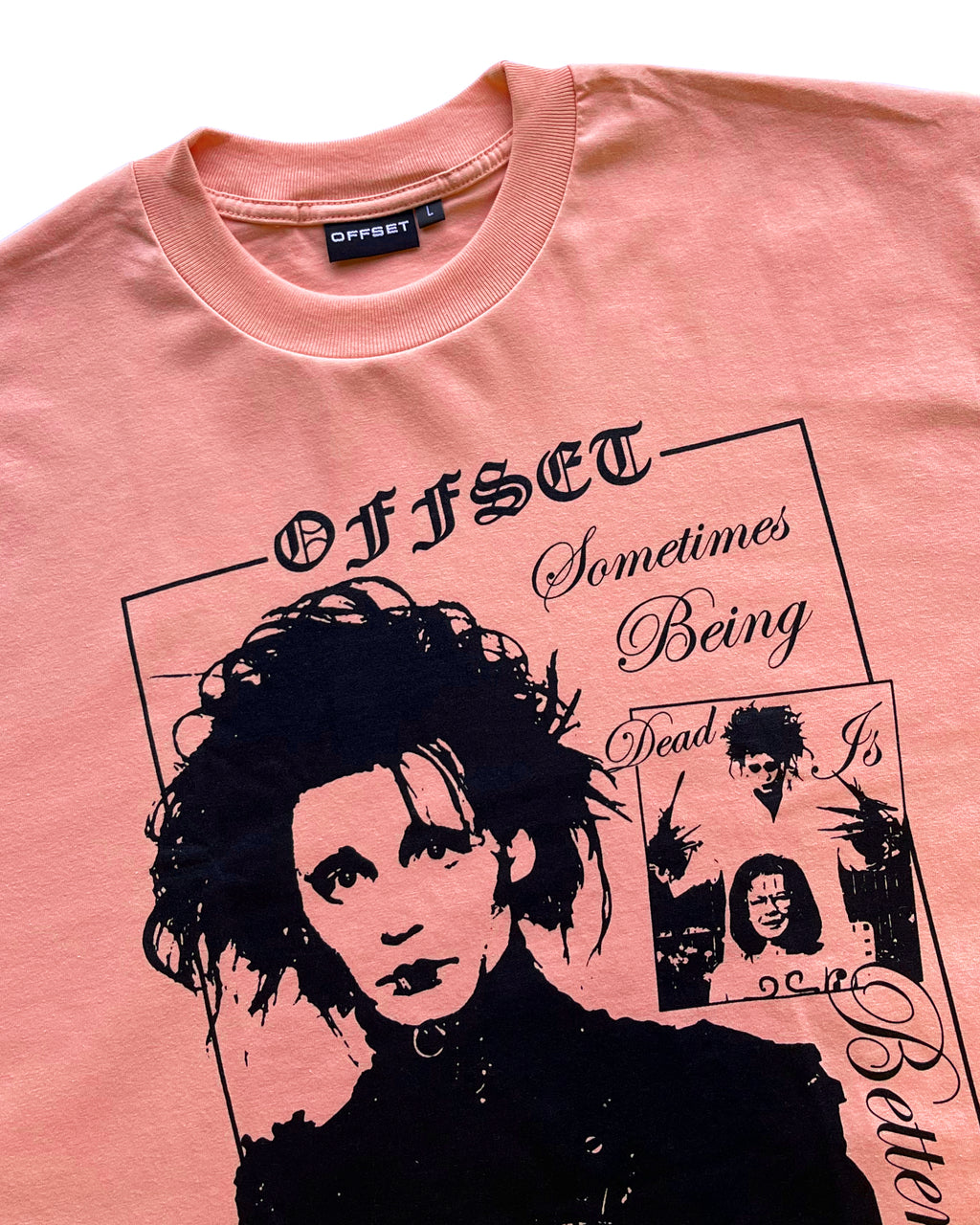 Scissorhands Cropped Tee (Pink)