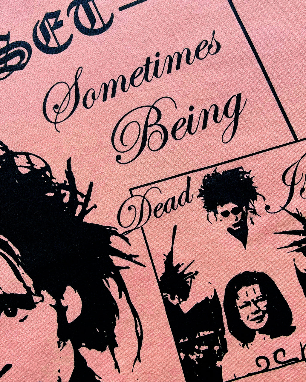 Scissorhands Cropped Tee (Pink)