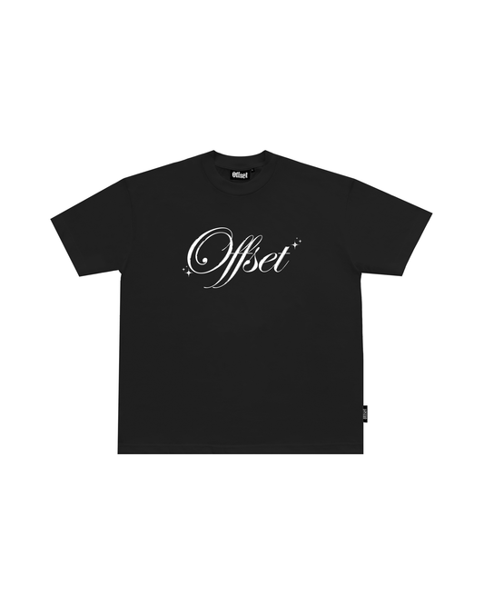 Script Tee S/S (Black)