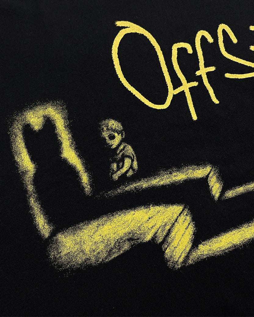 Shadow Cropped Tee (Black)