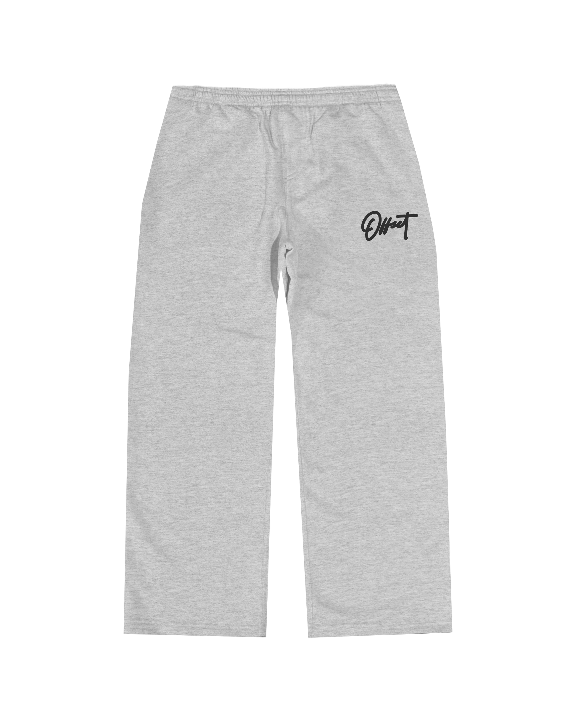 Signature V2 Baggy Sweatpants Heather Grey O F F S E T