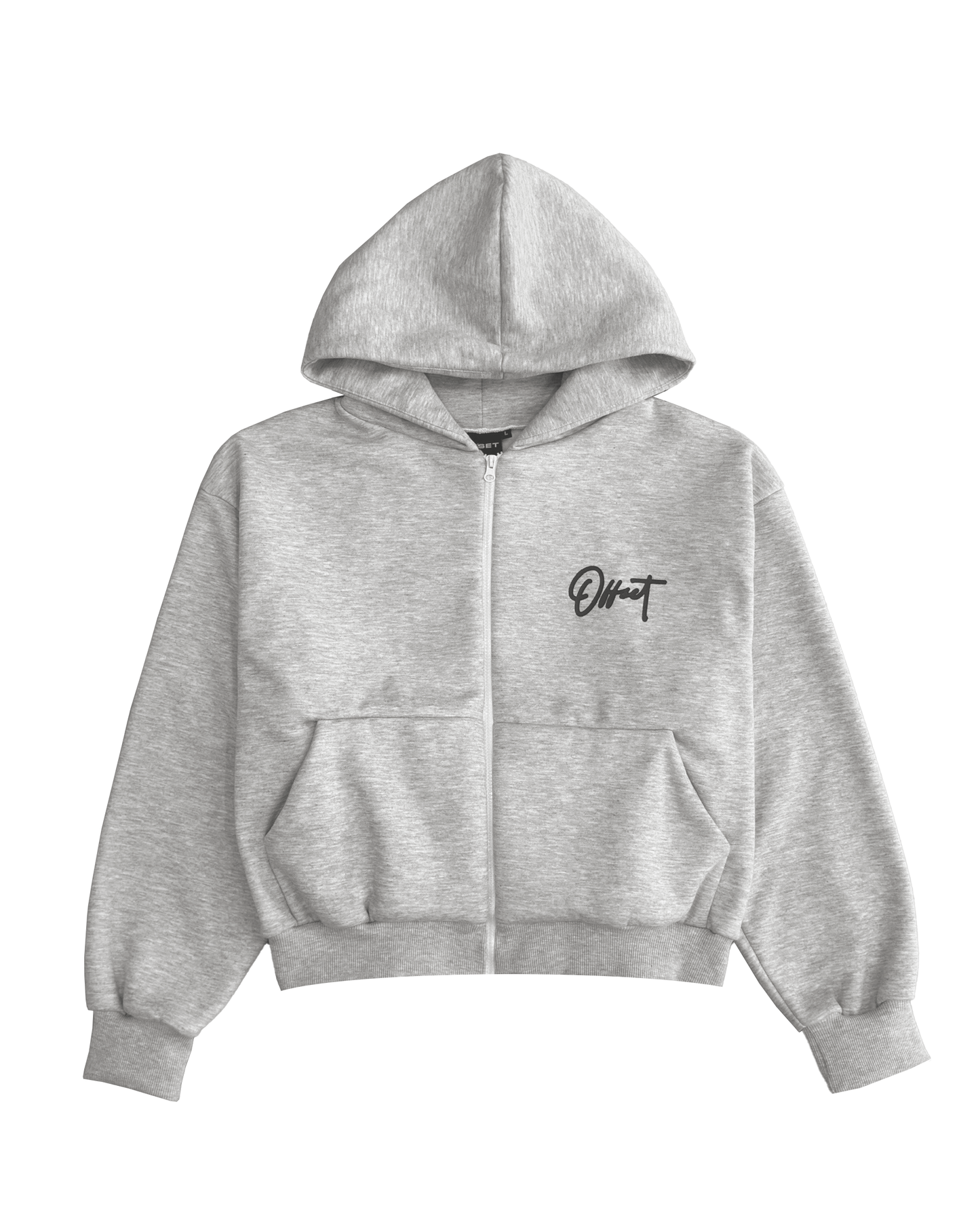 Signature V2 Zip Hoodie (Heather Grey)