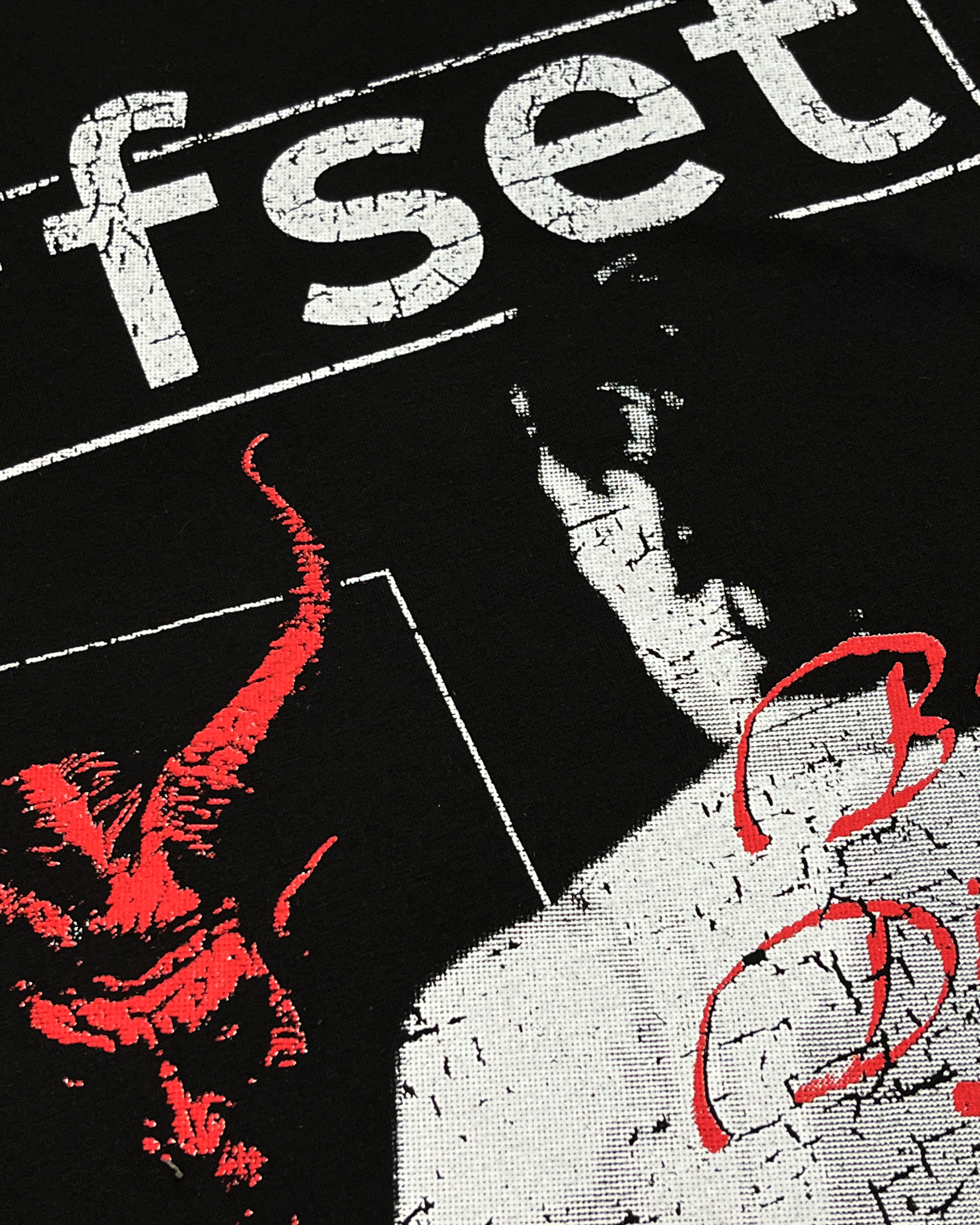 Sins Cut Sleeve Tee (Black)