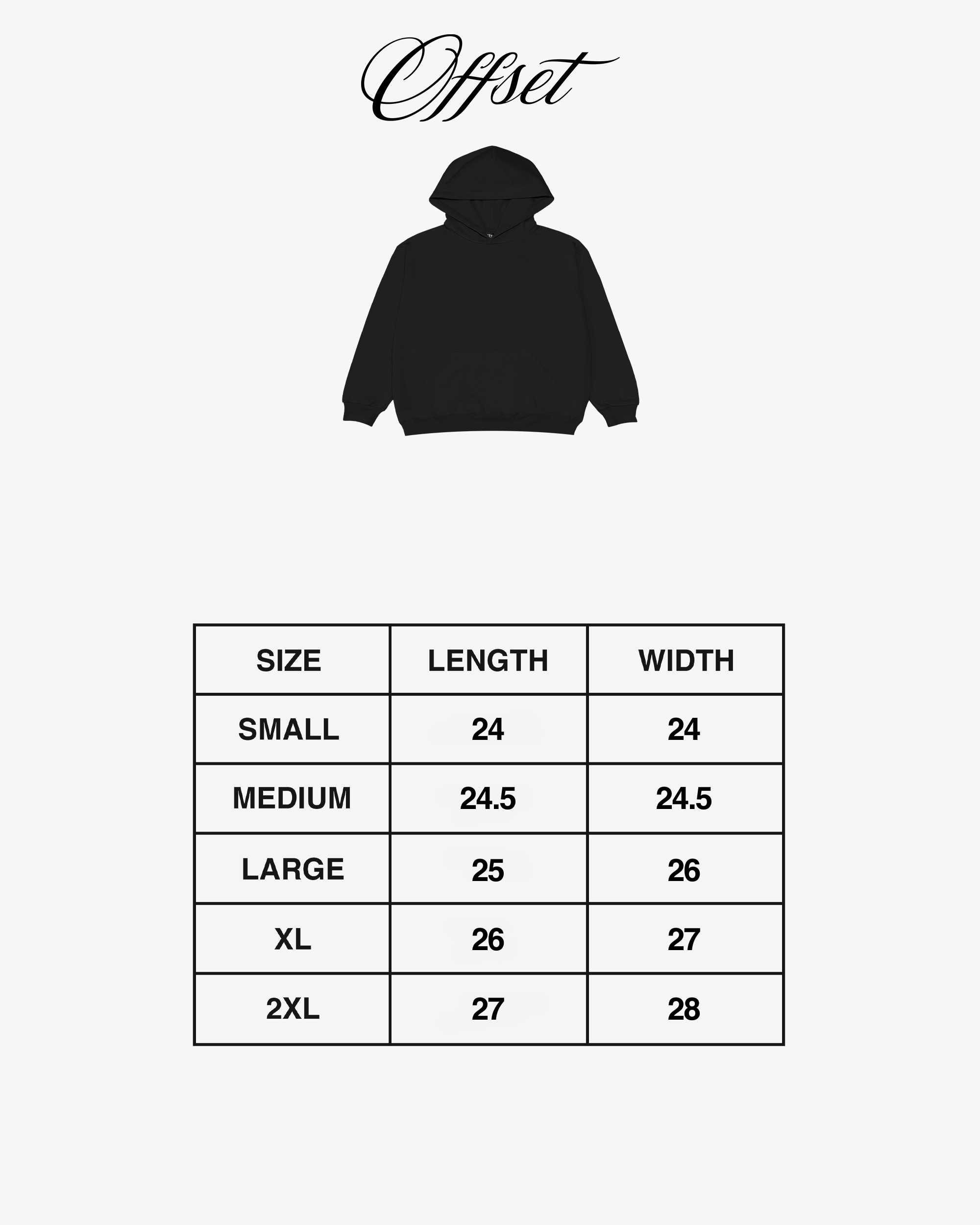 Running Stitch Cropped Hoodie (Black)