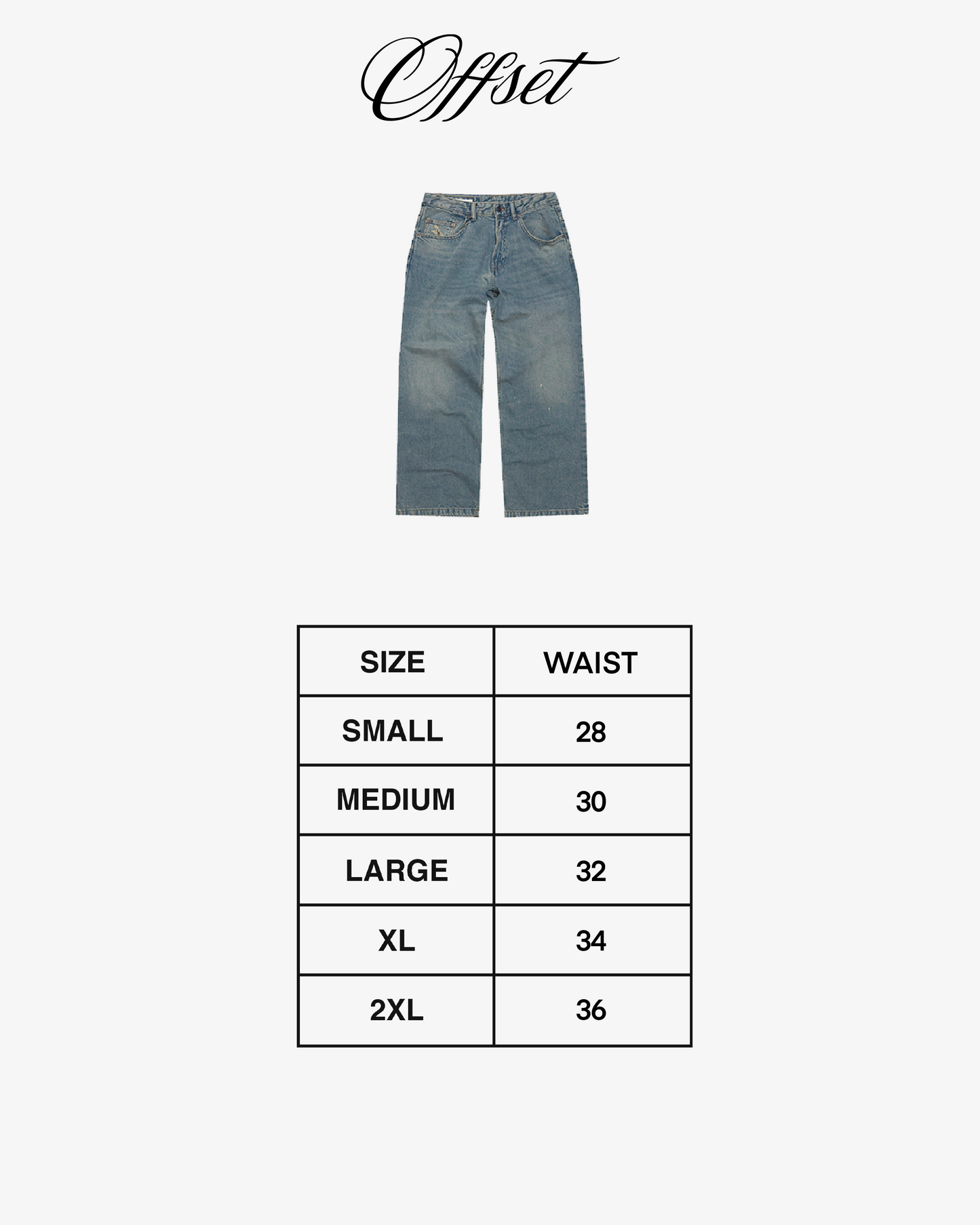 Signature Denim Pants (Vintage Washed Charcoal)