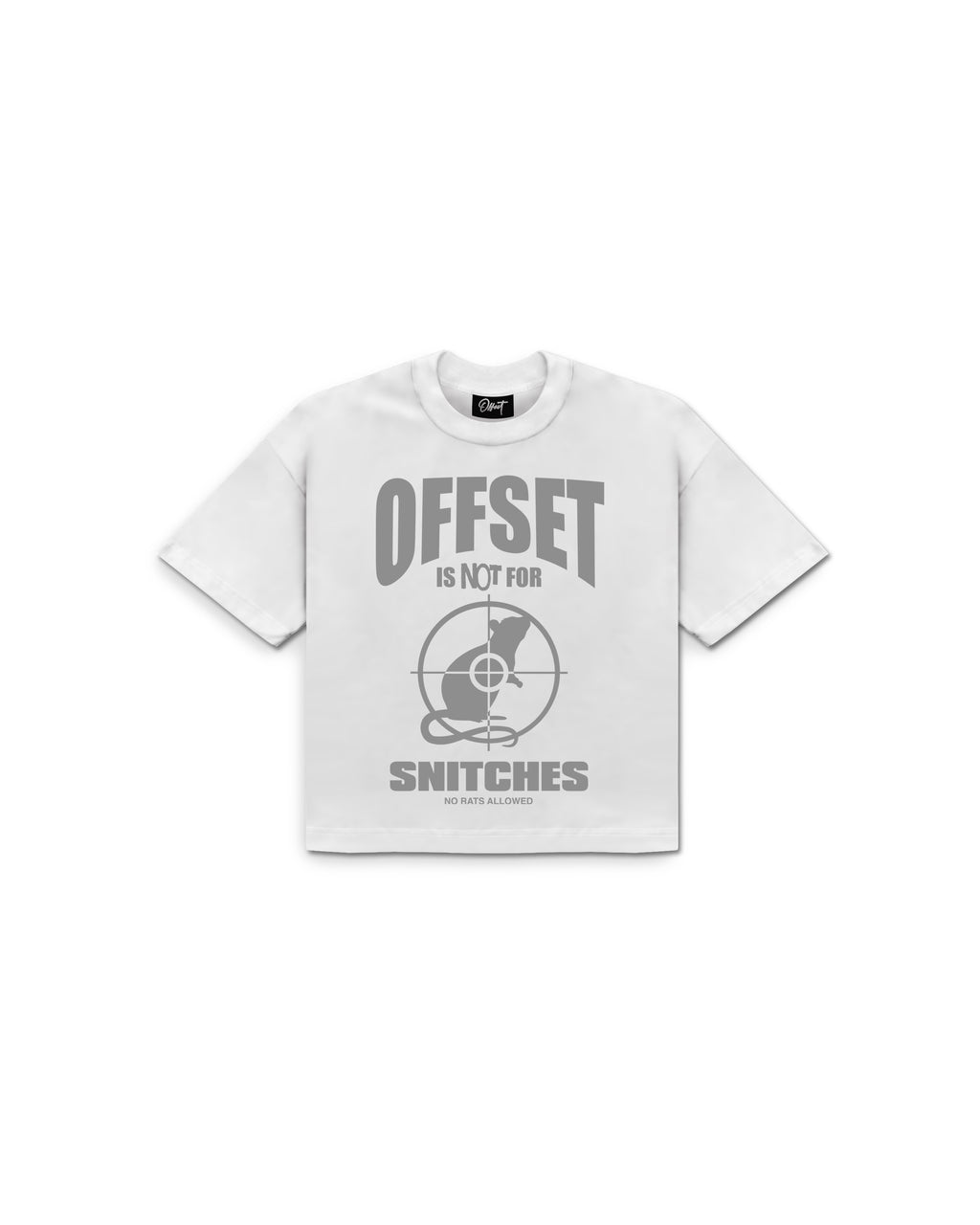 Snitches Cropped Tee (White)