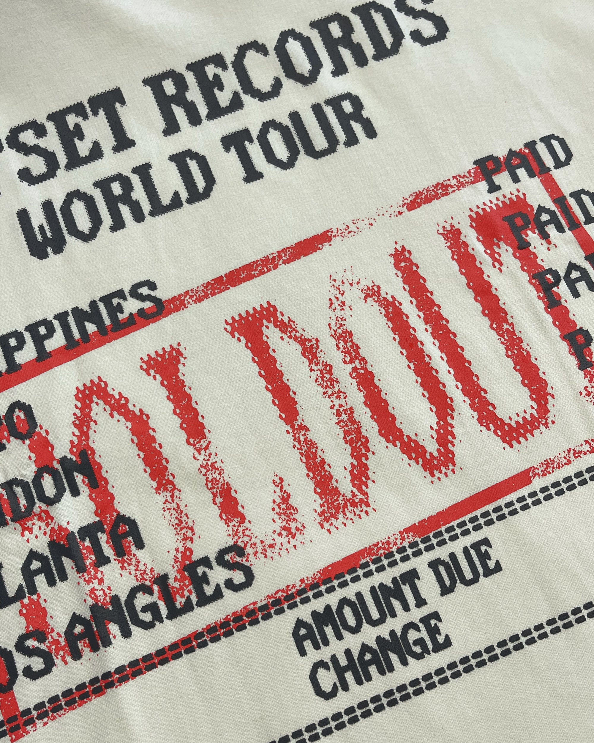 Sold out Shows Tee (Off White)