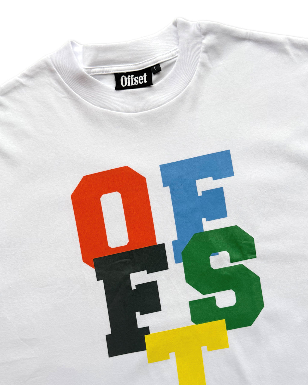 Spell Out Tee (White)