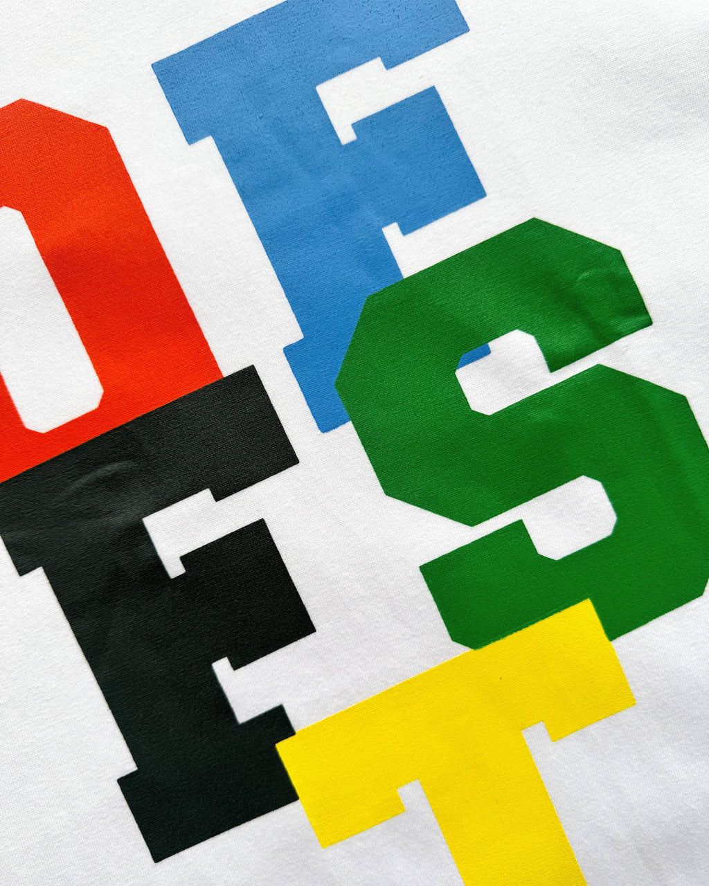 Spell Out Tee (White)