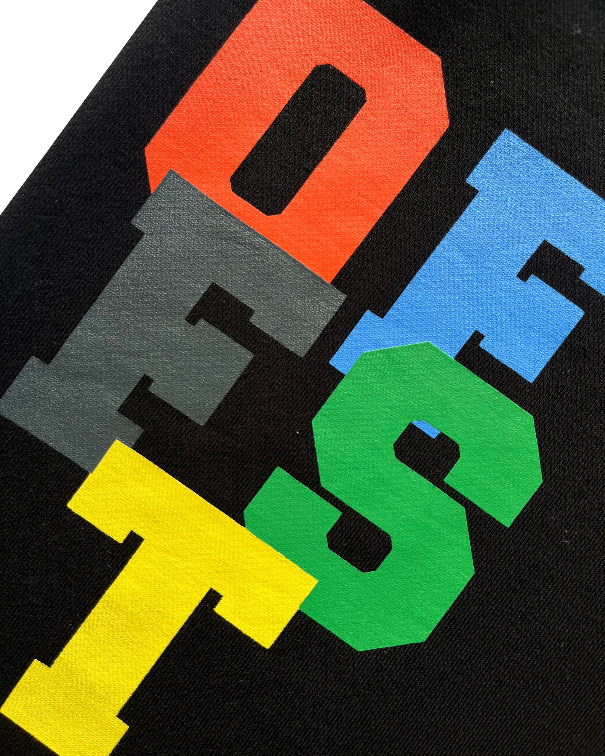 Spell Out Sweat Shorts (Black)