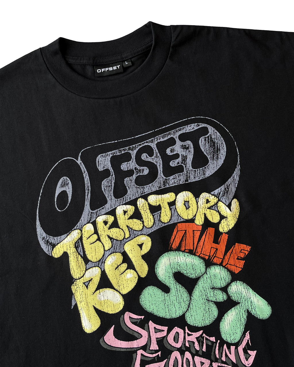 Sporting Goods Cropped Tee (Black)