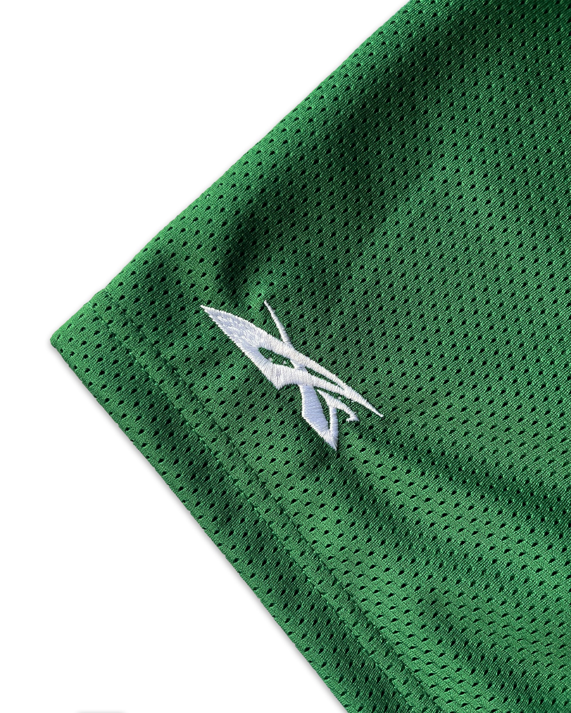 Rep The Set Sports Mesh Shorts (Green)