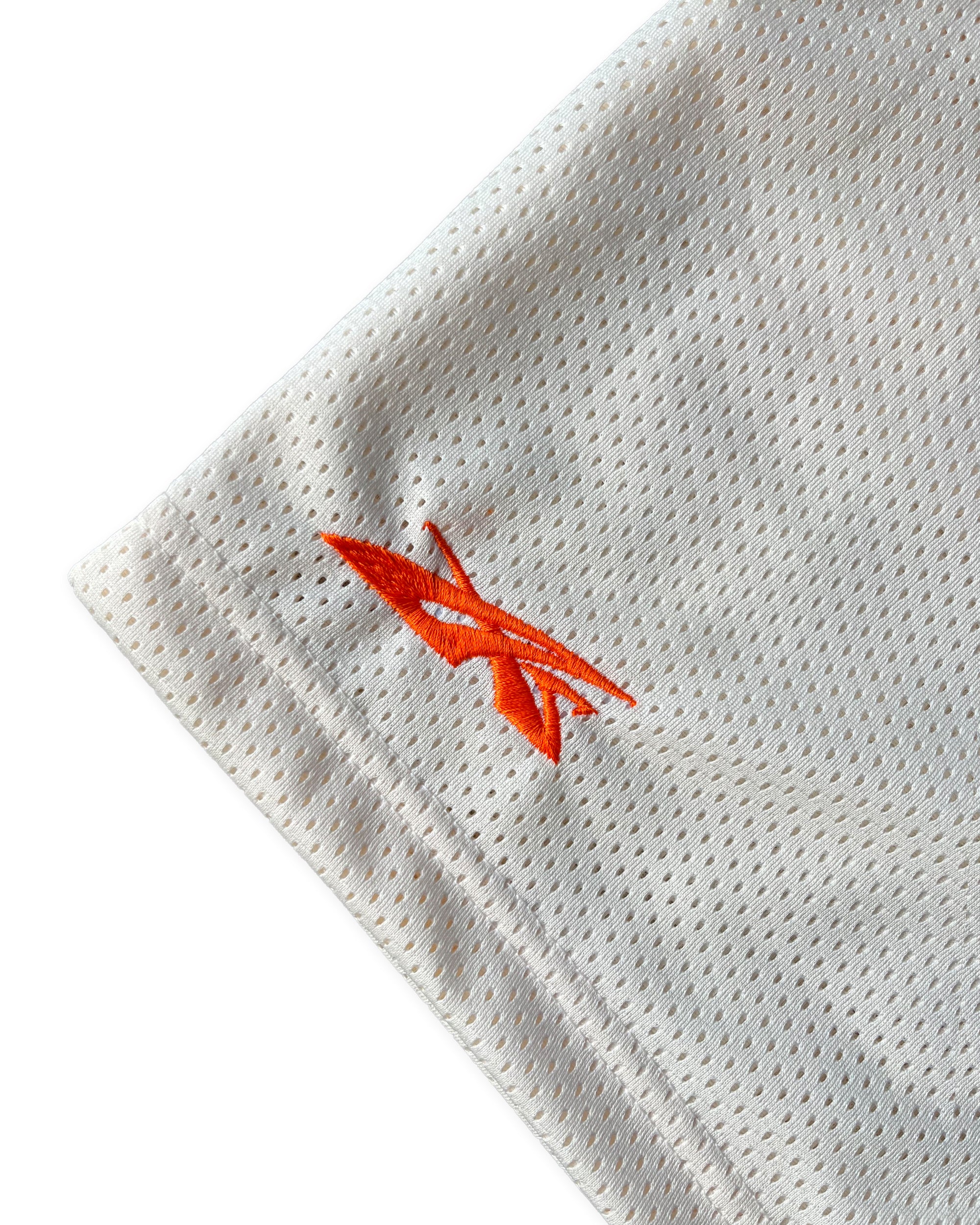Rep The Set Sports Mesh Shorts (Off White)