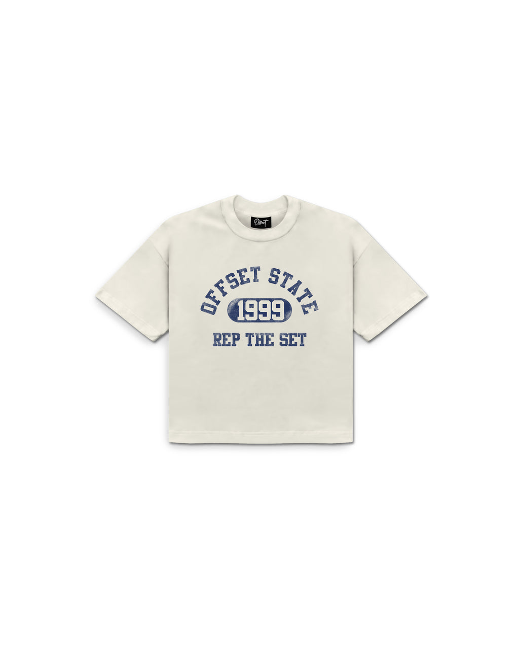 Offset State Kids Basic Tee (Off White)
