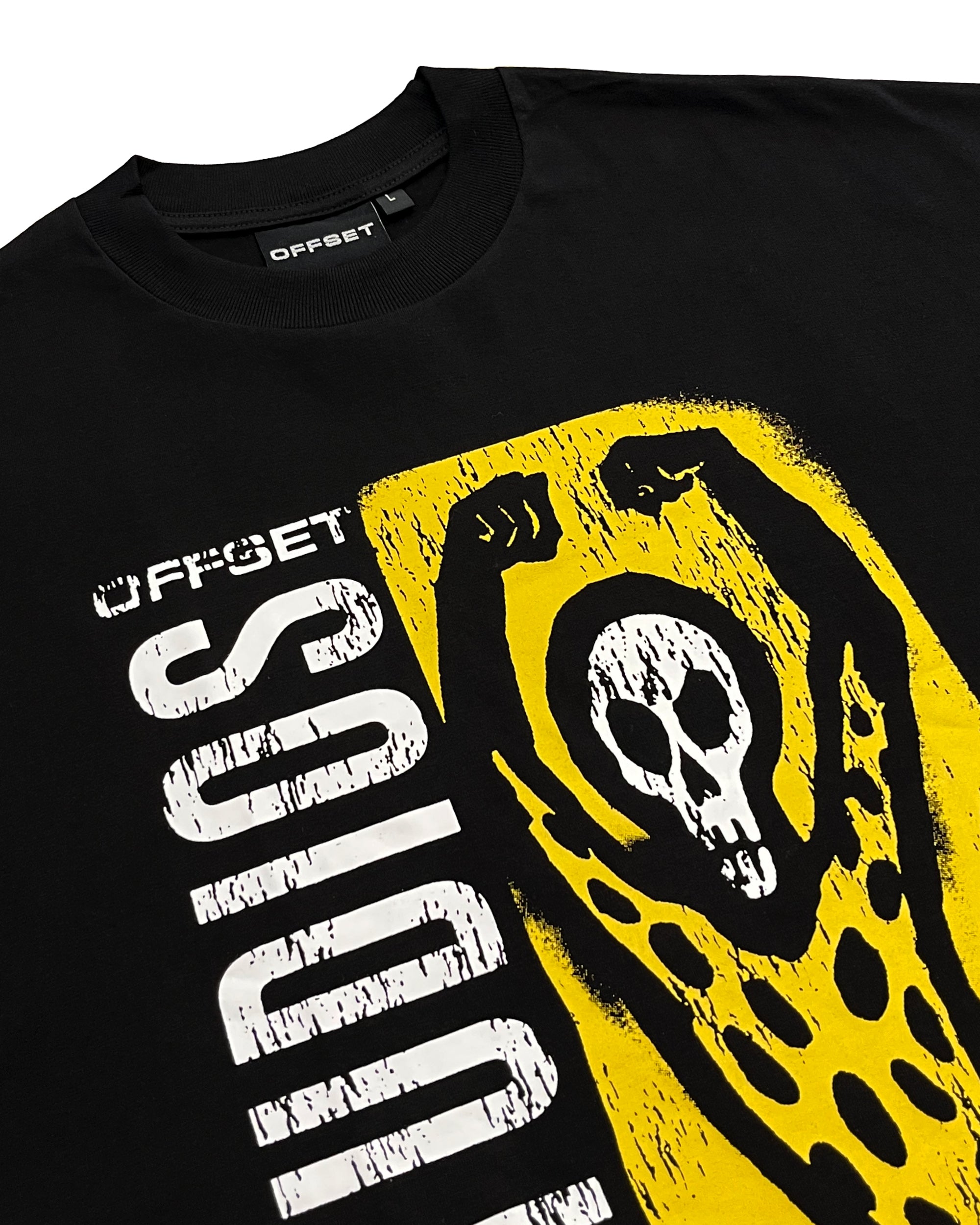 Tribe Stu Cropped Tee (Black)