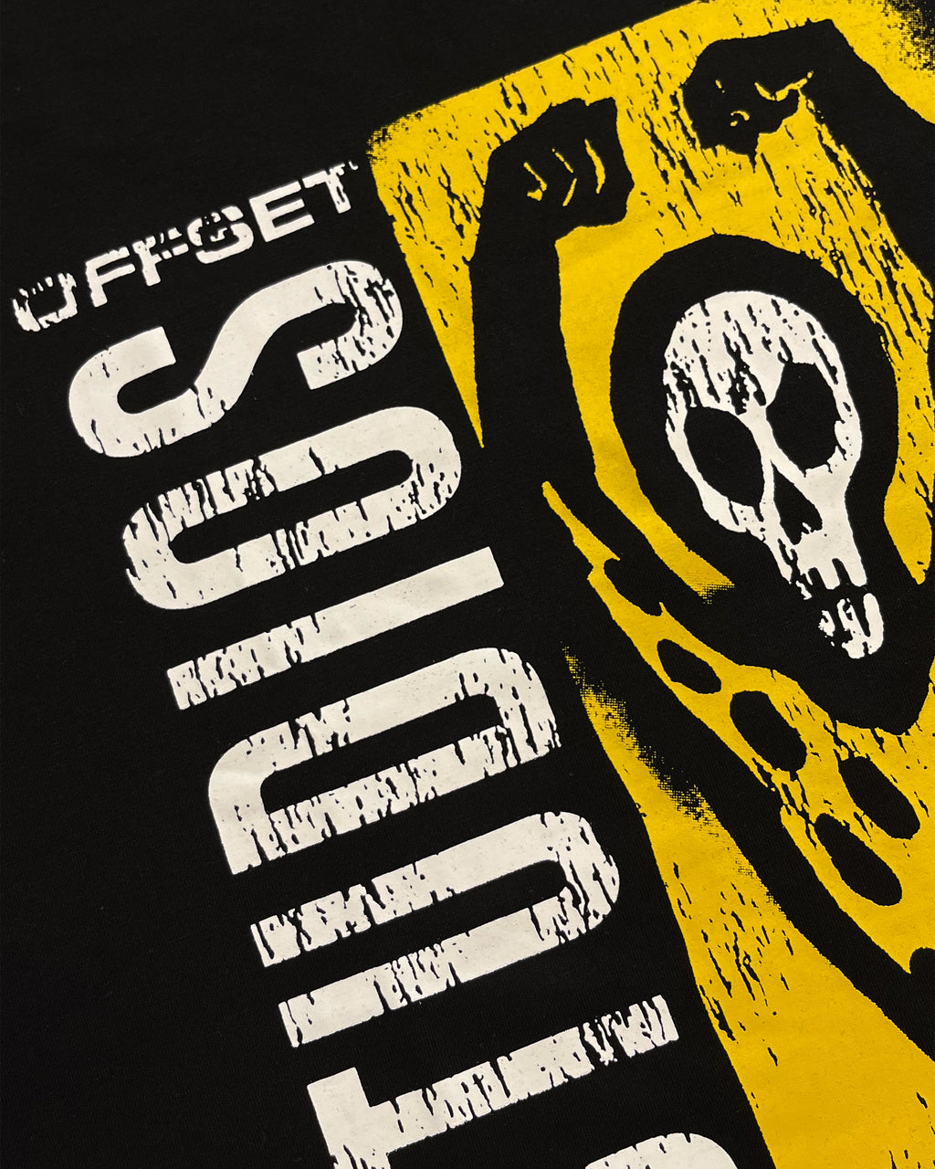 Tribe Stu Cropped Tee (Black)