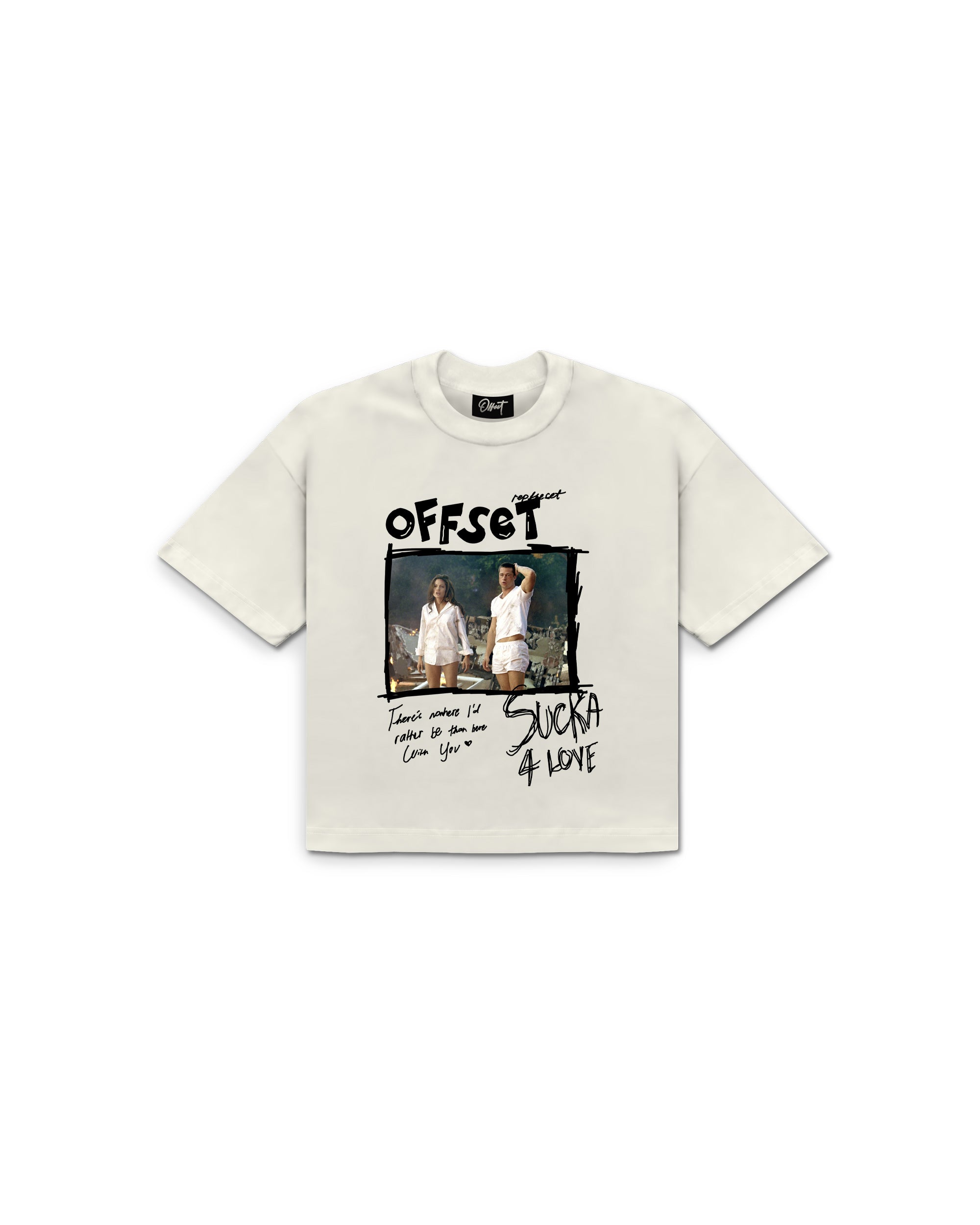 Sucka 4 Love Tee (Off White)