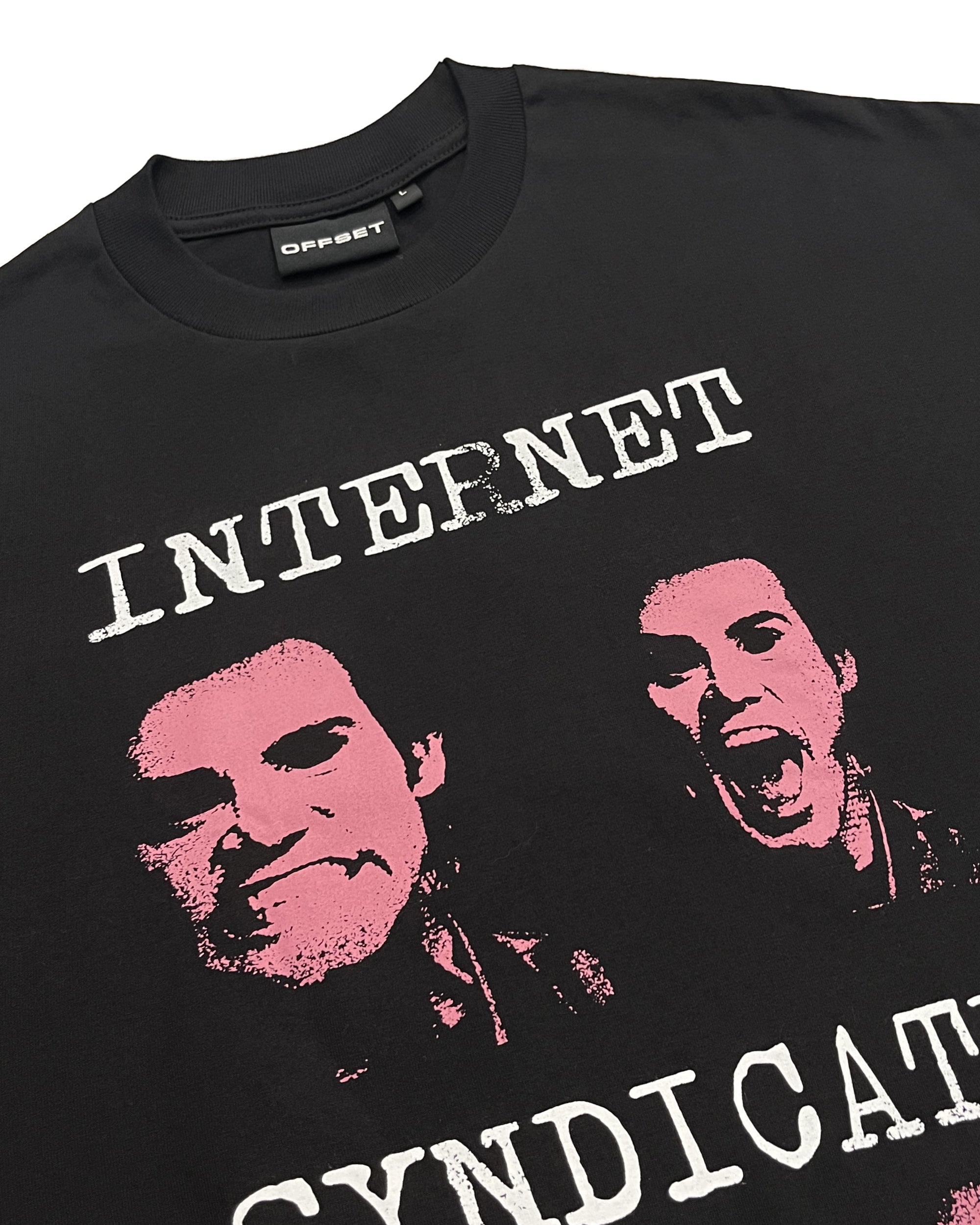 Internet Syndicate Cropped Tee (Black)