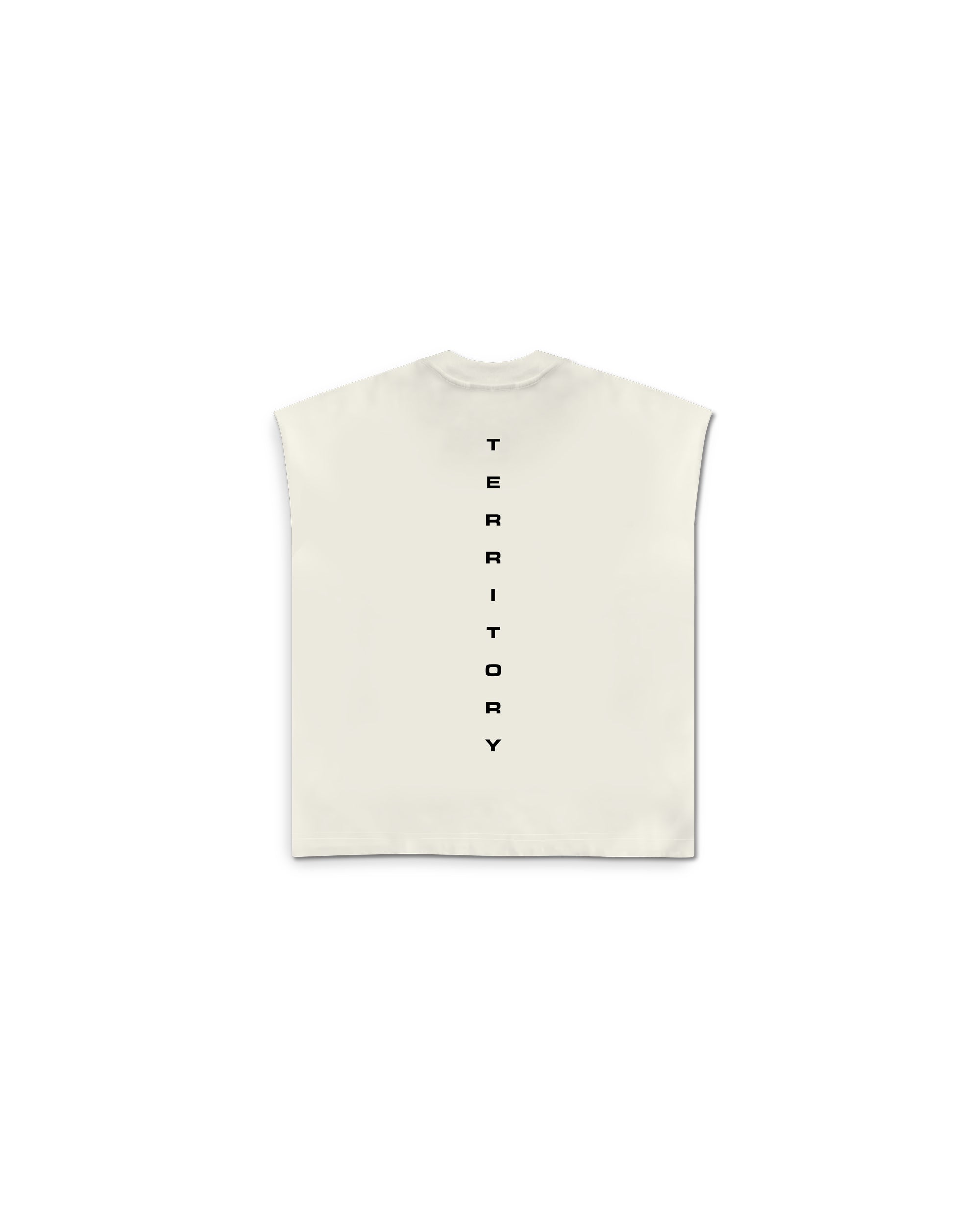 Territory Cut Sleeve Top (Off White)