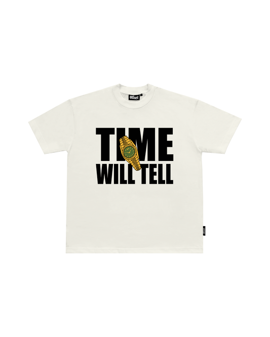 Time Will Tell Tee S/S (Offwhite)