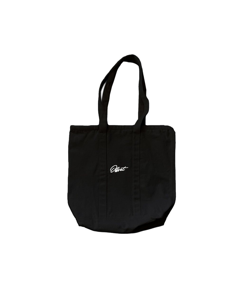 Offset Tote bag (Black)
