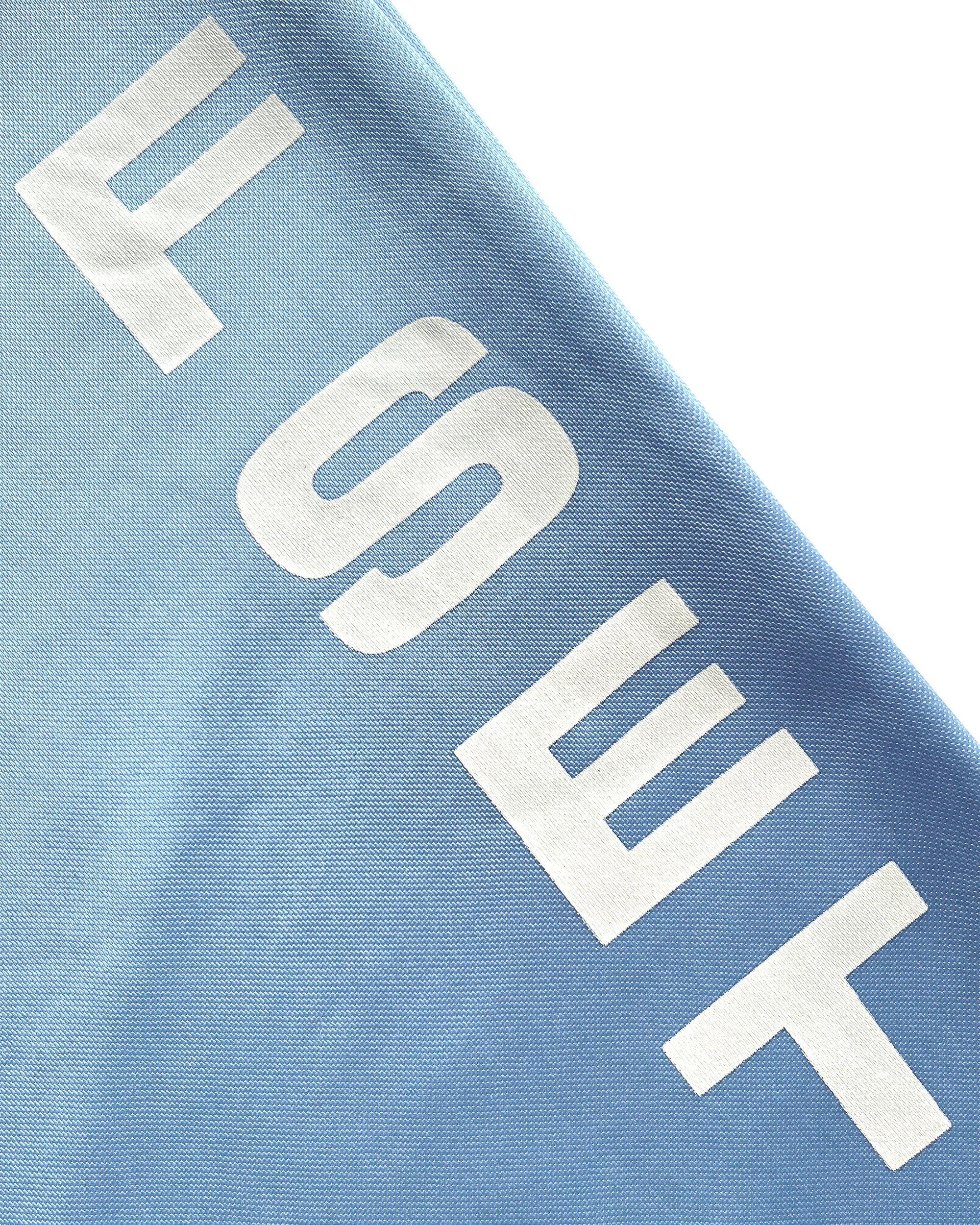Retro Vertical Baggy Shorts (Powder Blue)