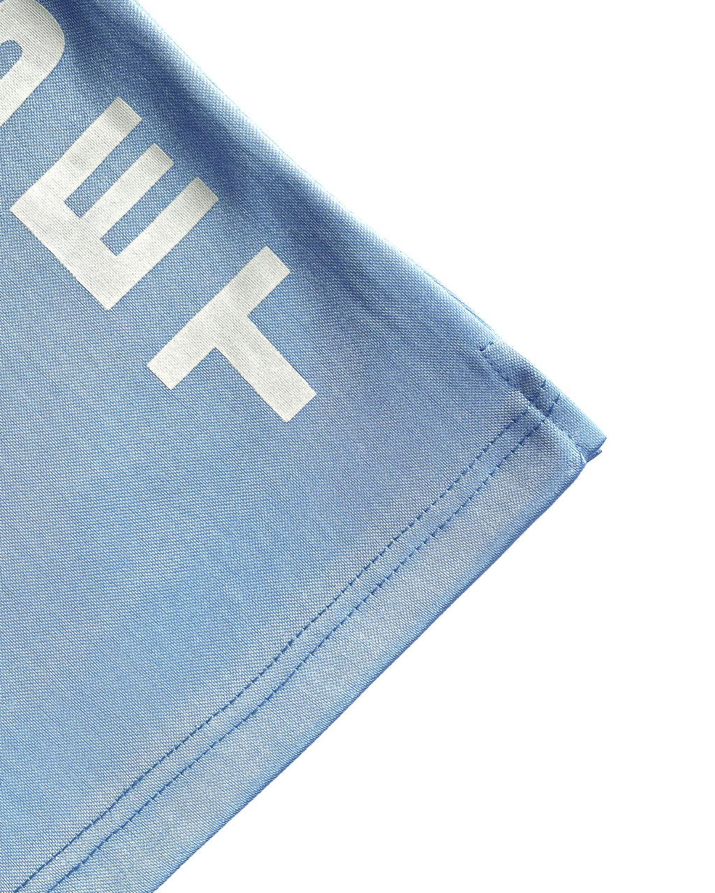 Retro Vertical Baggy Shorts (Powder Blue)