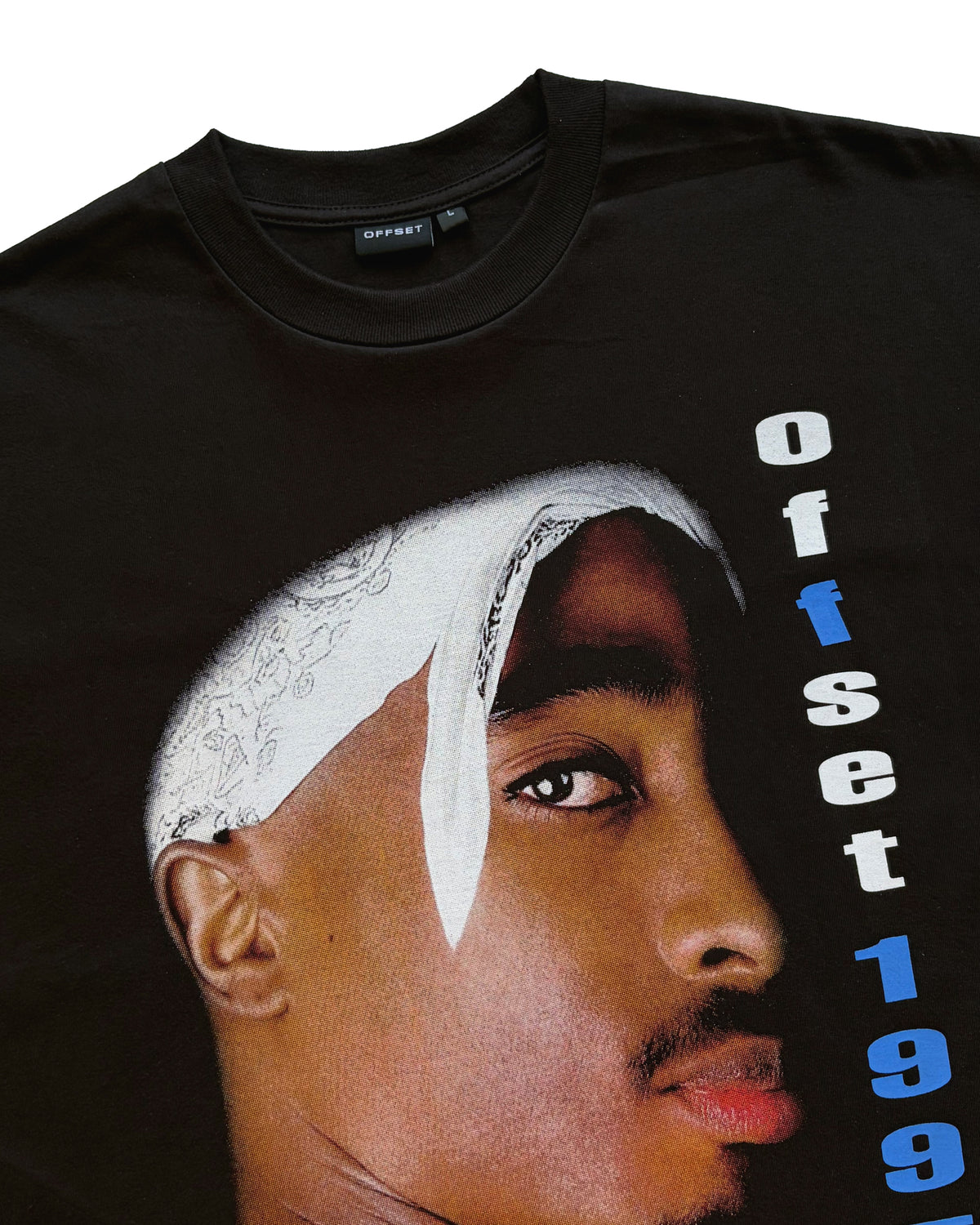 Vintage Makaveli Cropped Tee (Black)