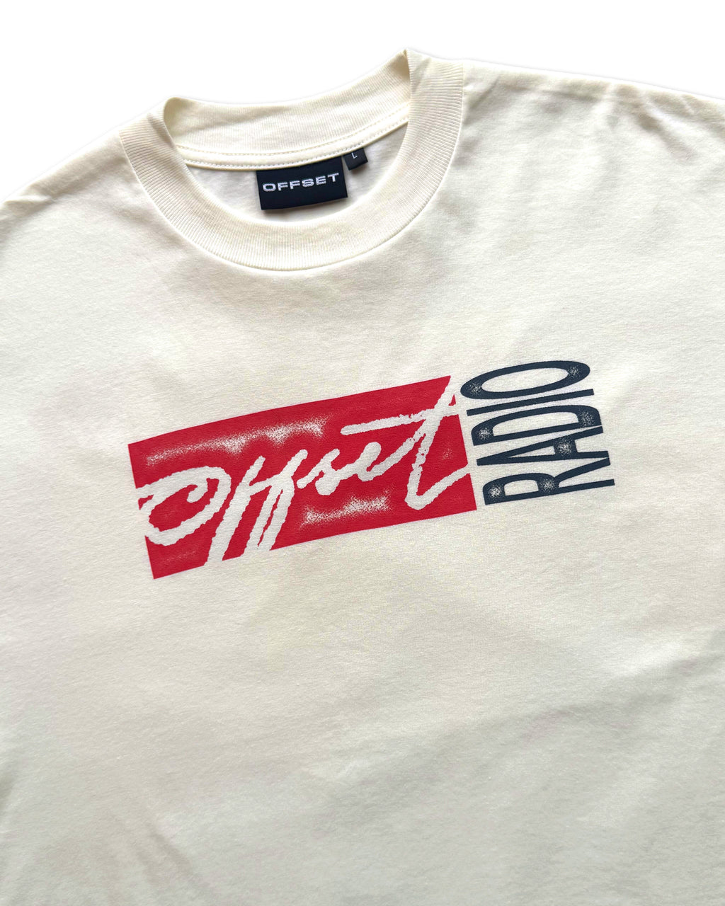 Vintage Radio Tee (Off White)