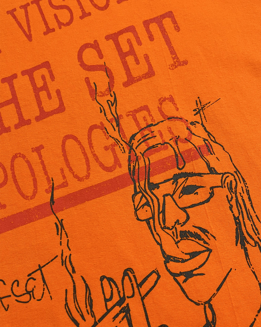 Street Vision Cropped Tee (Orange)