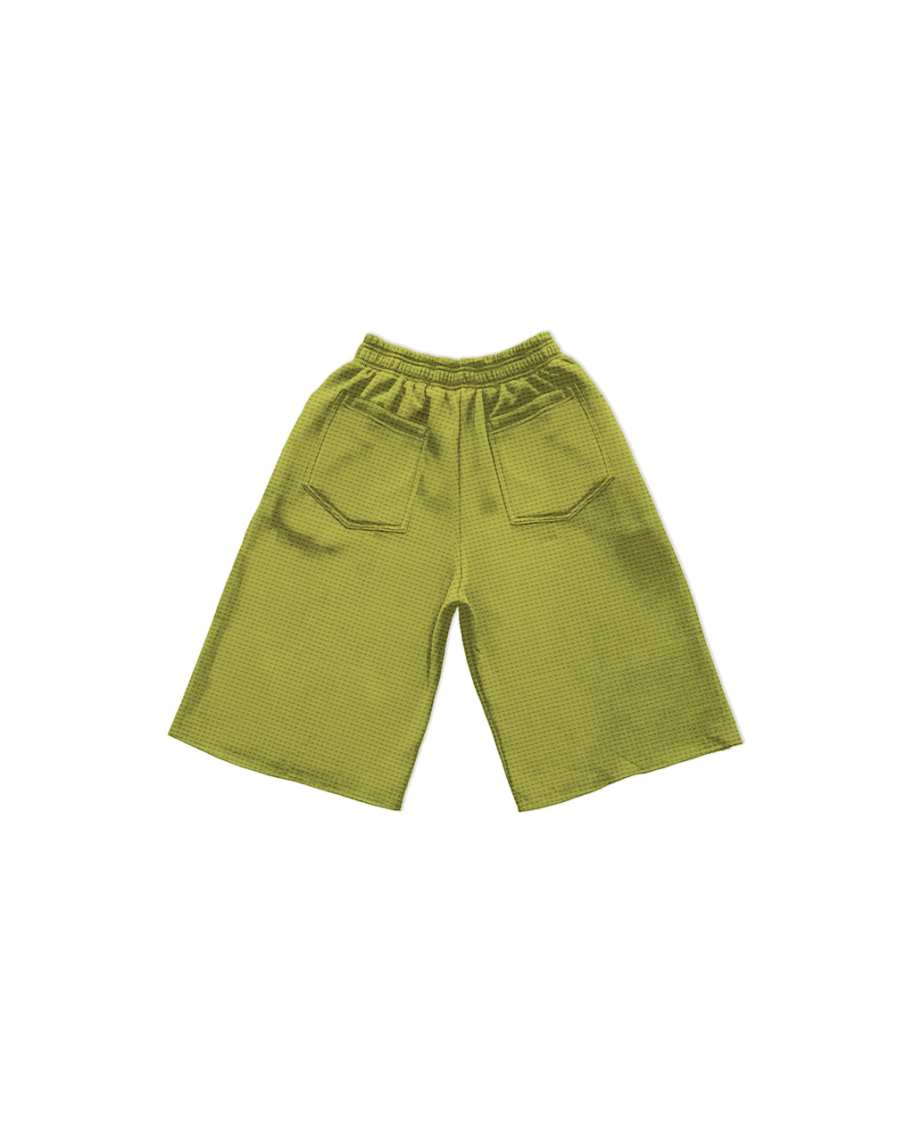 Waffle Baggy Shorts (Aloe Green)