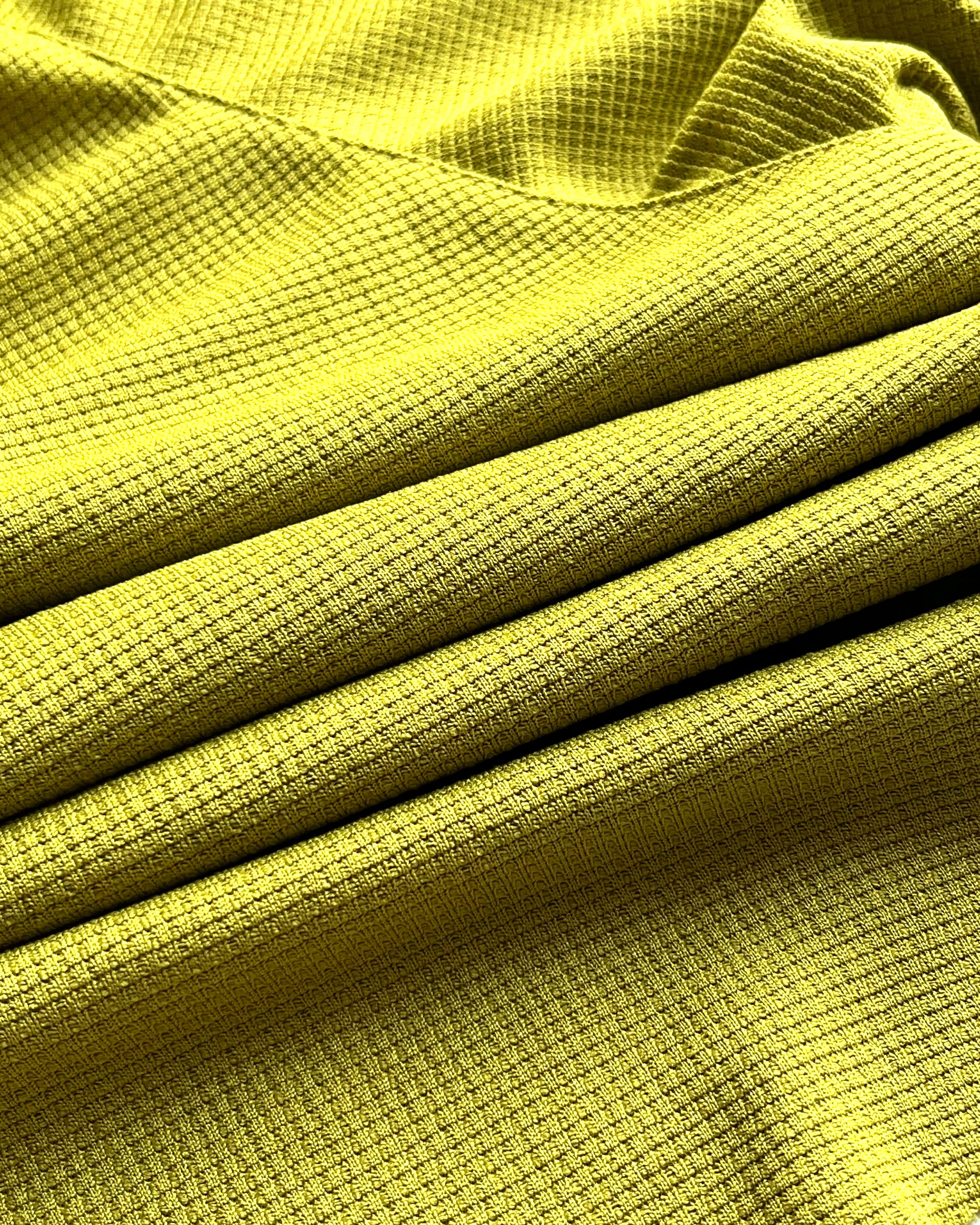 Waffle Baggy Shorts (Aloe Green)