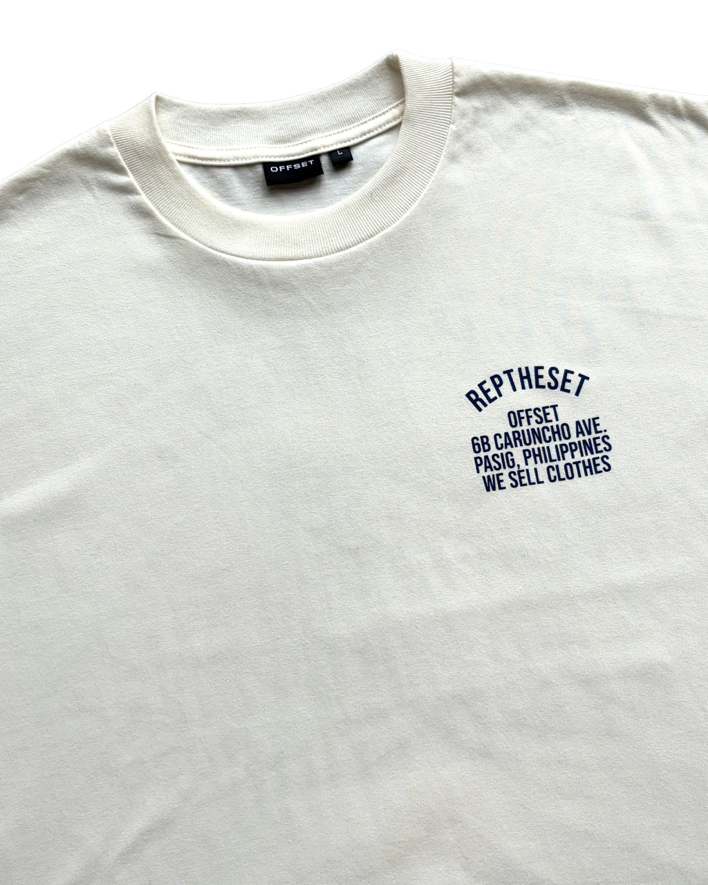 We Sell Clothes Tee (Off White)
