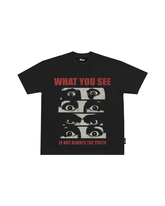 Real Eyes Tee S/S (Black)