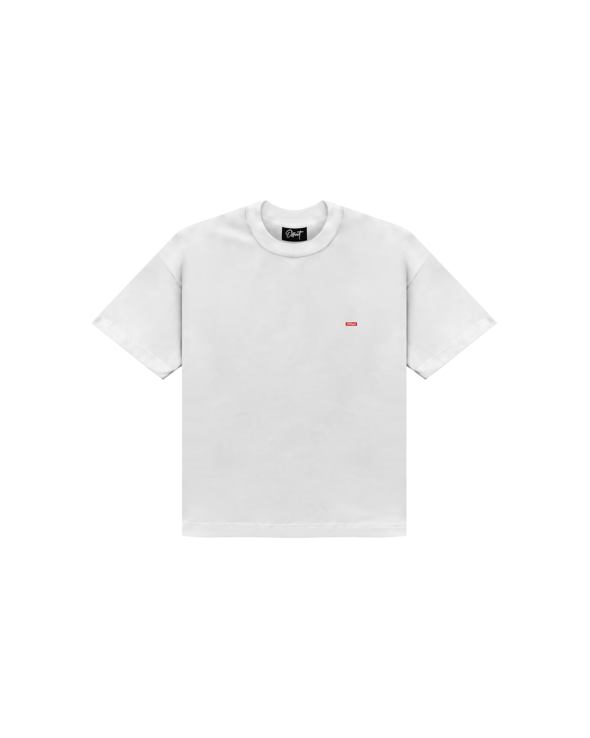 Box Logo Embroid Tee (White)