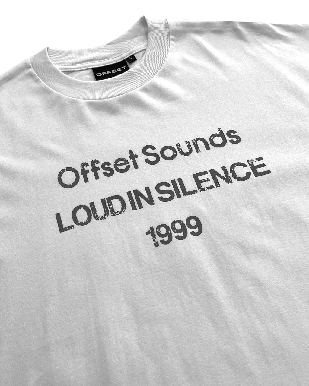 Loud in Silence Longsleeves (White)