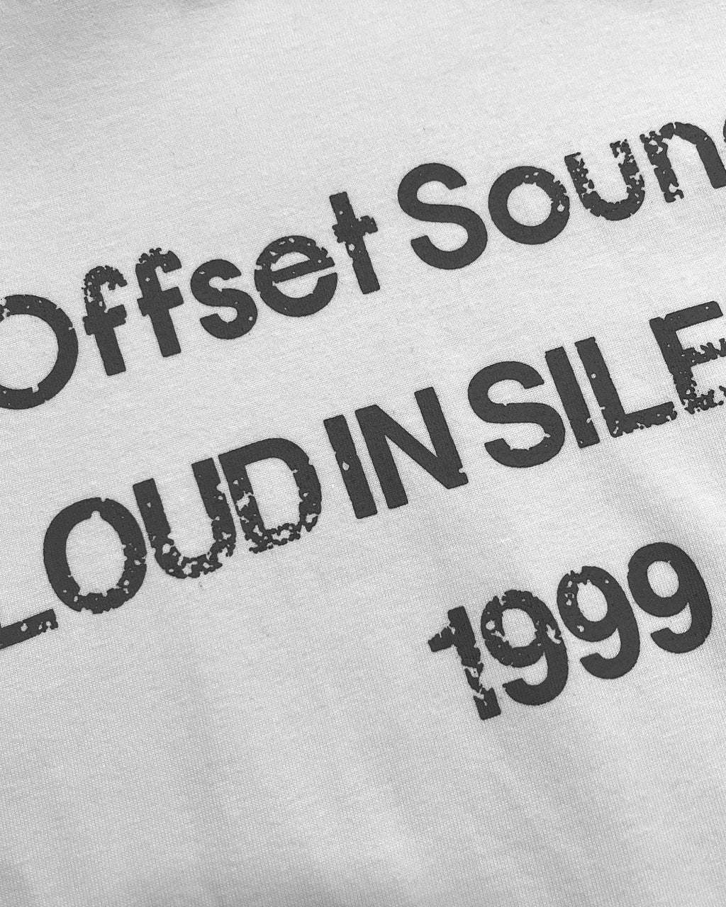 Loud in Silence Longsleeves (White)