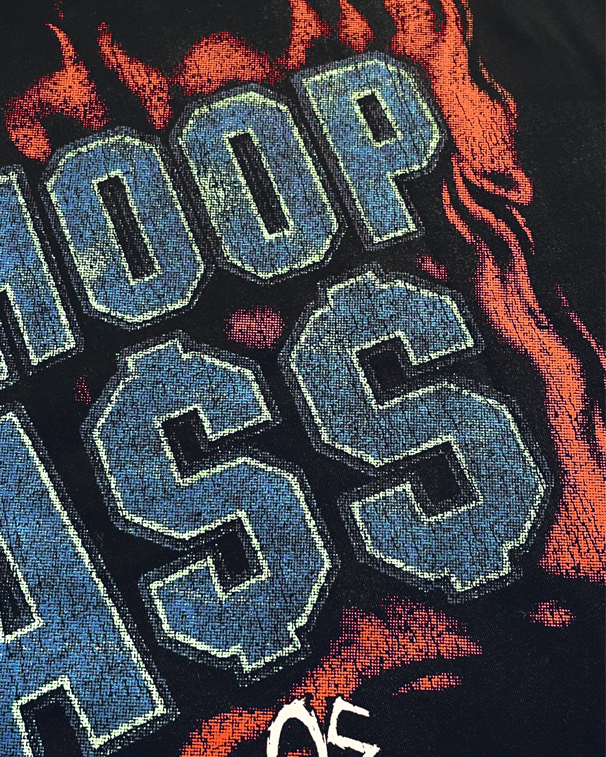 Whoop Ass Cropped Tee (Black)