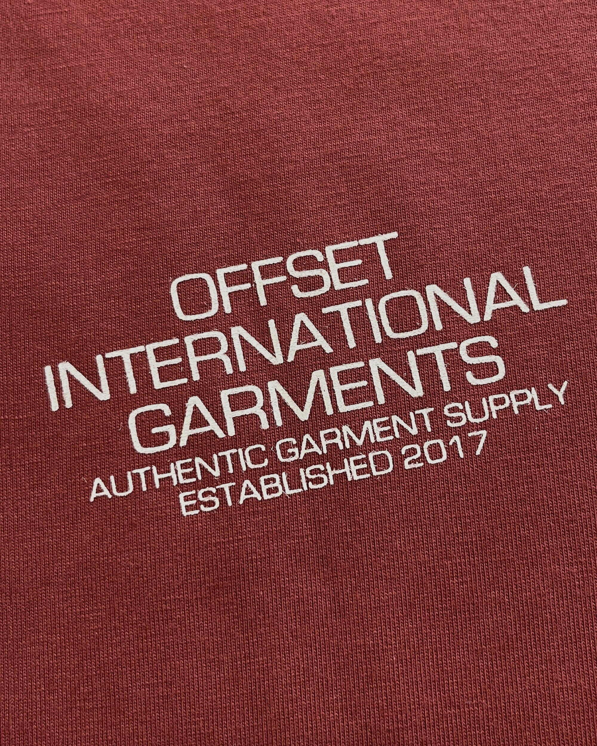 Garment Supply Longsleeves (Wine)