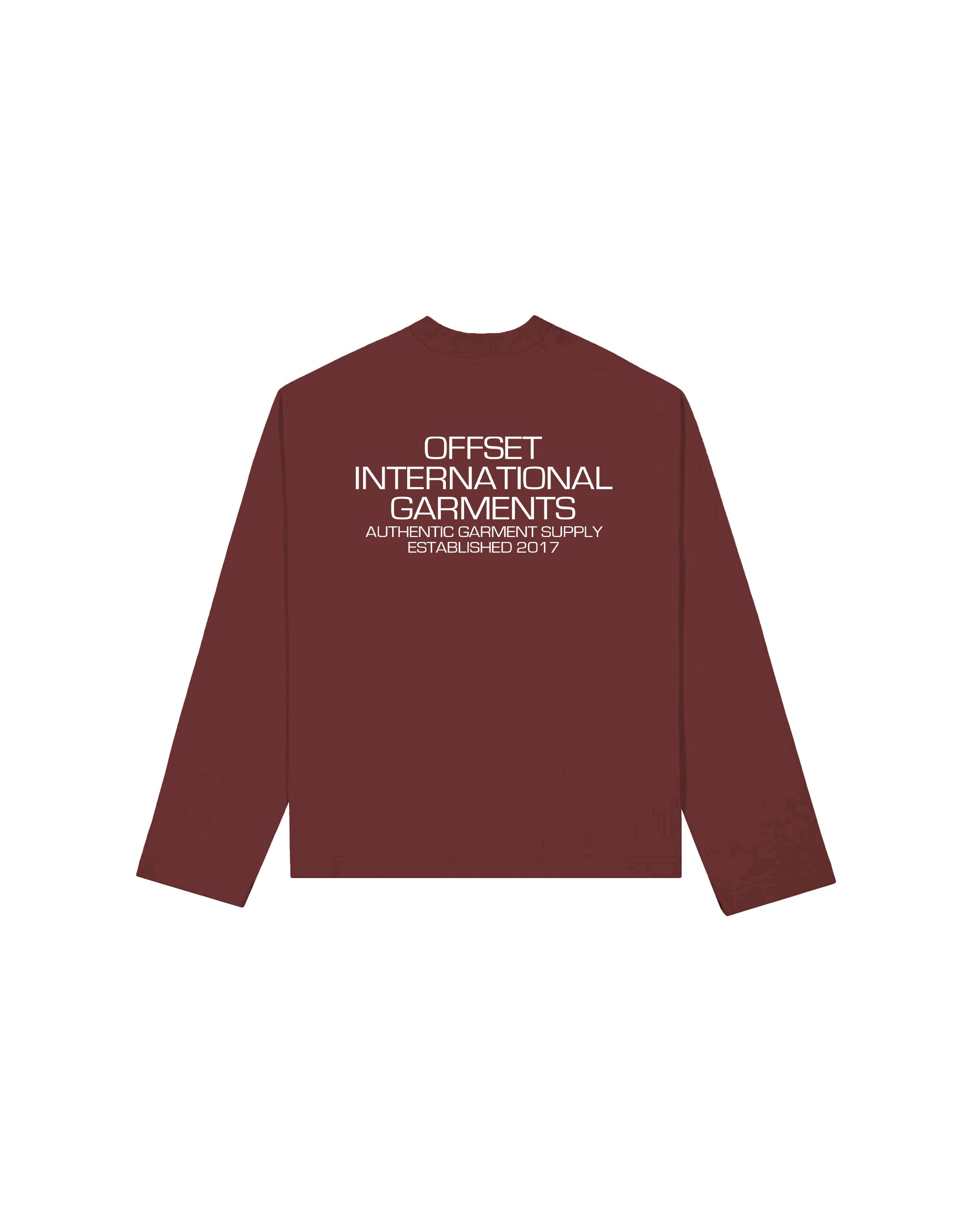 Garment Supply Longsleeves (Wine)