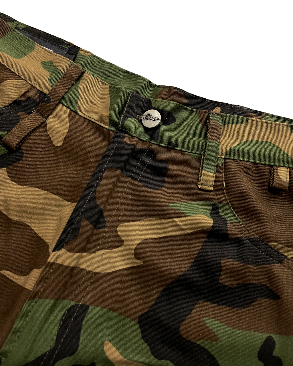 Baggy Cargo Shorts (Woodland)